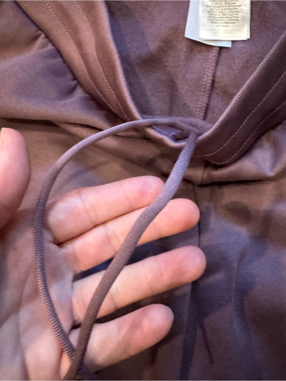 NWOT adidas Mauve Fleece Tapered Track Pants - Picture 7 of 11